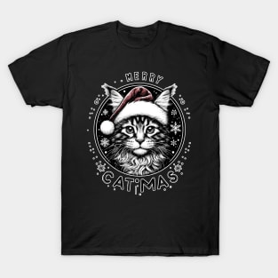 Merry Catmas Maine Coon T-Shirt